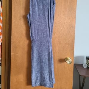 Light Denim office Blue Trousers